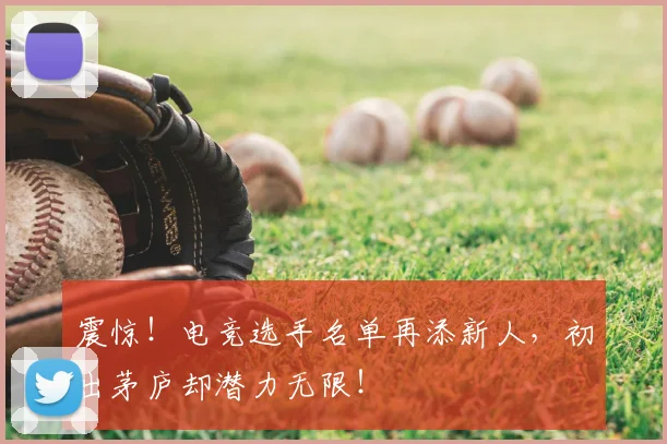 震惊!电竞选手名单再添新人,初出茅庐却潜力无限!